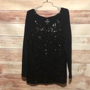 Women’s Old Navy Long Sleeve Sequin Top